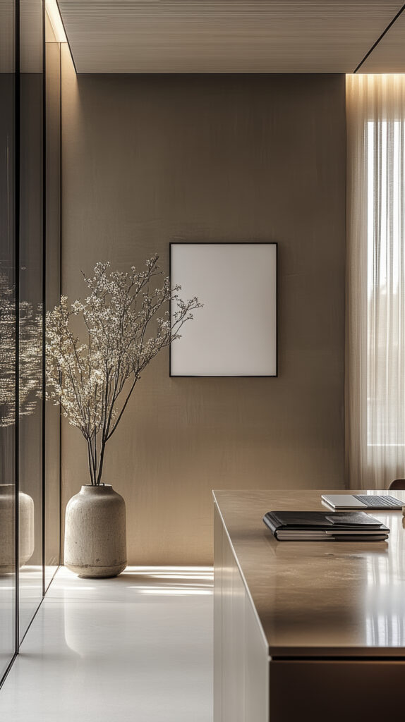 bureau moderne et minimaliste