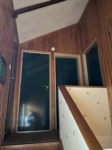 Portes ambiance foncée