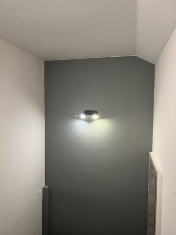 Faux plafond cage d'escalier